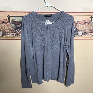 Foxcroft Full Zip Sweater Cardigan